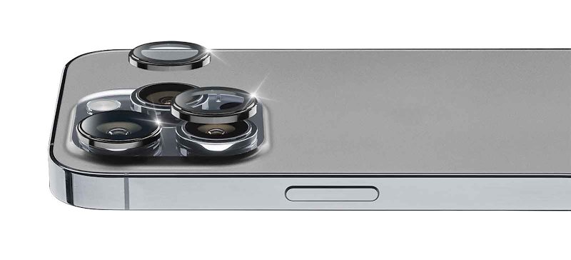 Cellularline Anello Protettivo Fotocamere iPhone 16 Pro/16 Pro Max CAMERARINGIPH16PRM