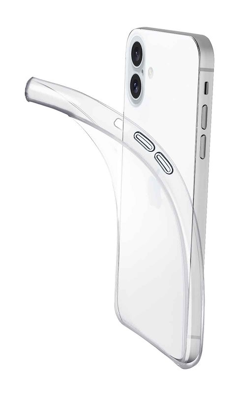 Cellularline Custodia iPhone 16 Plus Fine Trasparente