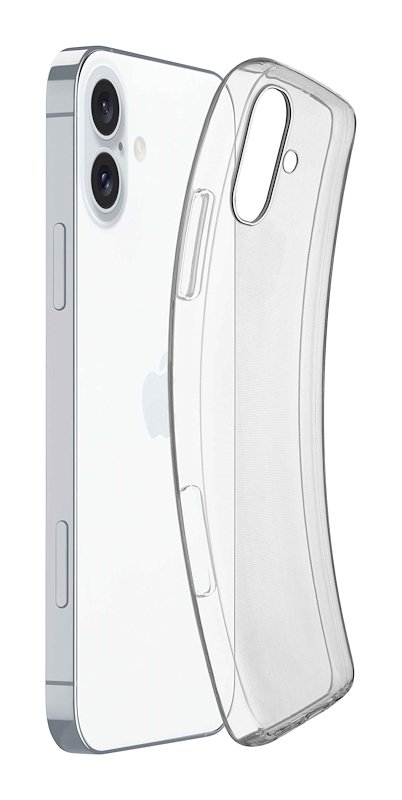 Cellularline Custodia iPhone 16 Fine Trasparente