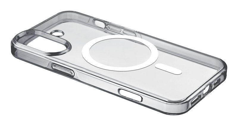 Cellularline Custodia iPhone 16 Plus Gloss Magsafe Trasparente