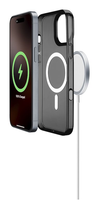 Cellularline Custodia iPhone 16 Pro Max Gloss Magsafe Nero