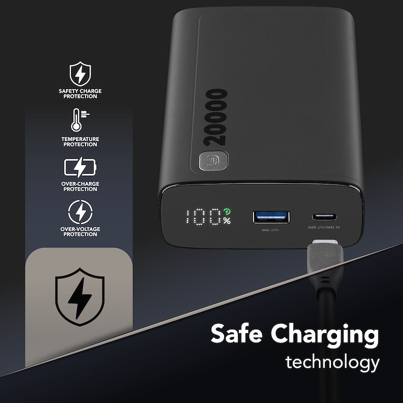 Cellularline Power Bank PBDISPL01PD20000K