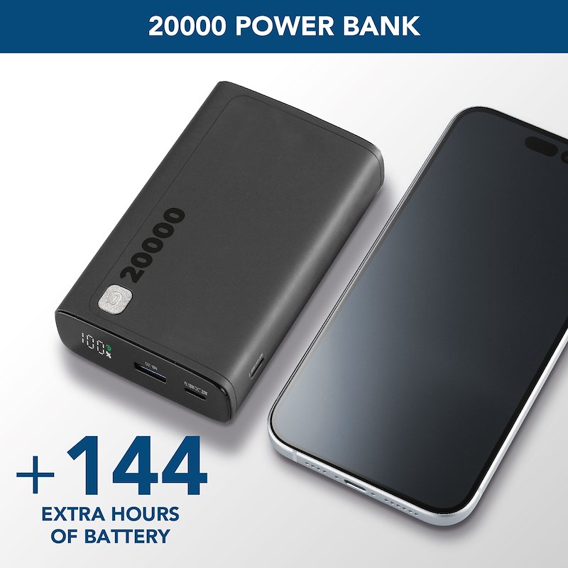 Cellularline Power Bank PBDISPL01PD20000K