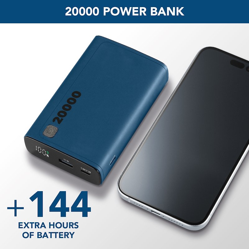 Cellularline Power Bank PBDISPL01PD20000B