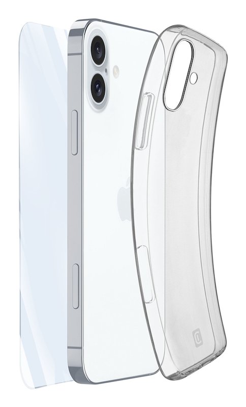 Cellularline Kit di accessori per la protezione di iPhone 16 Plus