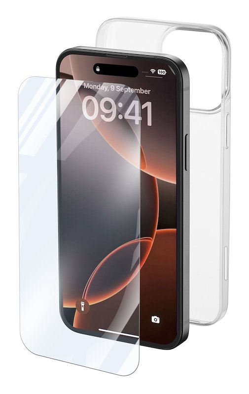 Cellularline Kit di accessori per la protezione di iPhone 16 Pro Max