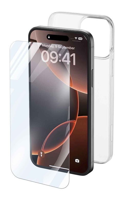 Cellularline Kit di accessori per la protezione di iPhone 16 Pro Max