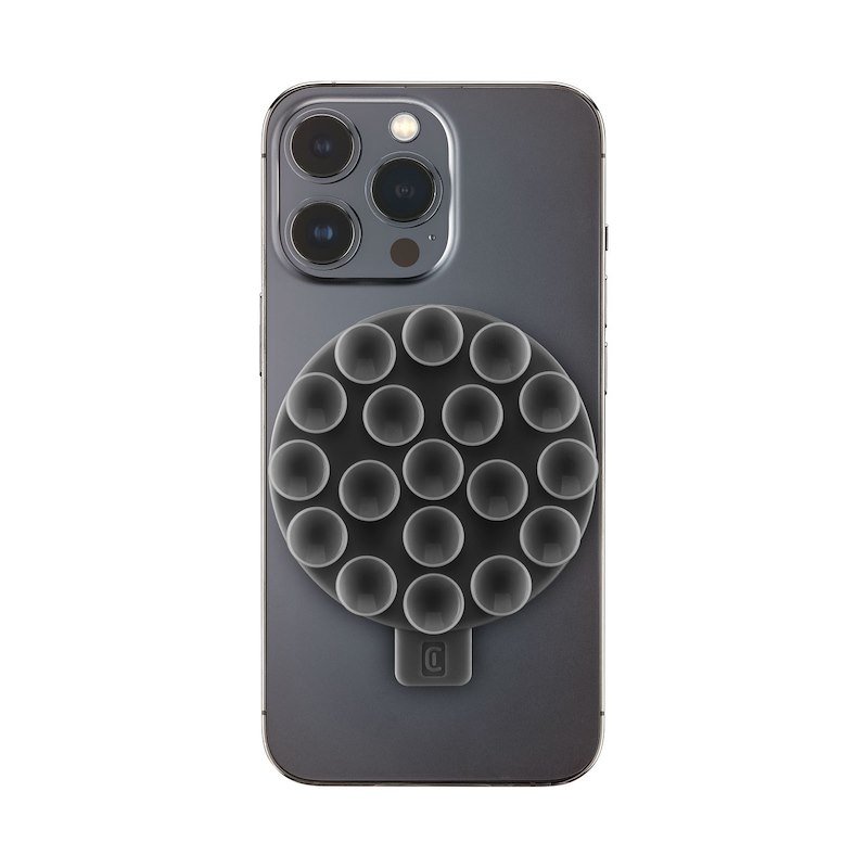 Cellularline Supporto doppia ventosa smartphone Bubble Selfiesuctioncupk
