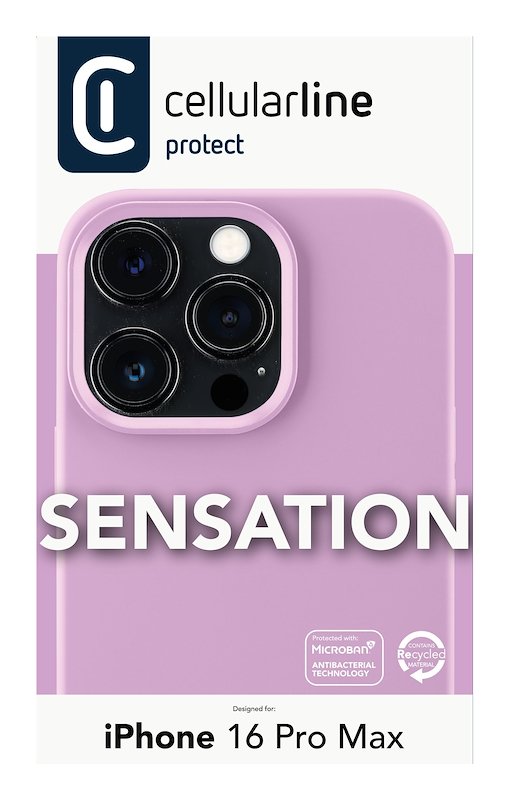 Cellularline Custodia Sensation iPhone 16 Pro Max Rosa