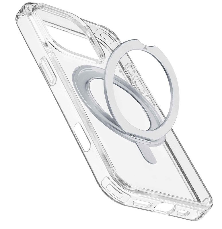 Cellularline Custodia Spin Magsafe iPhone 16 Pro Max Trasparente