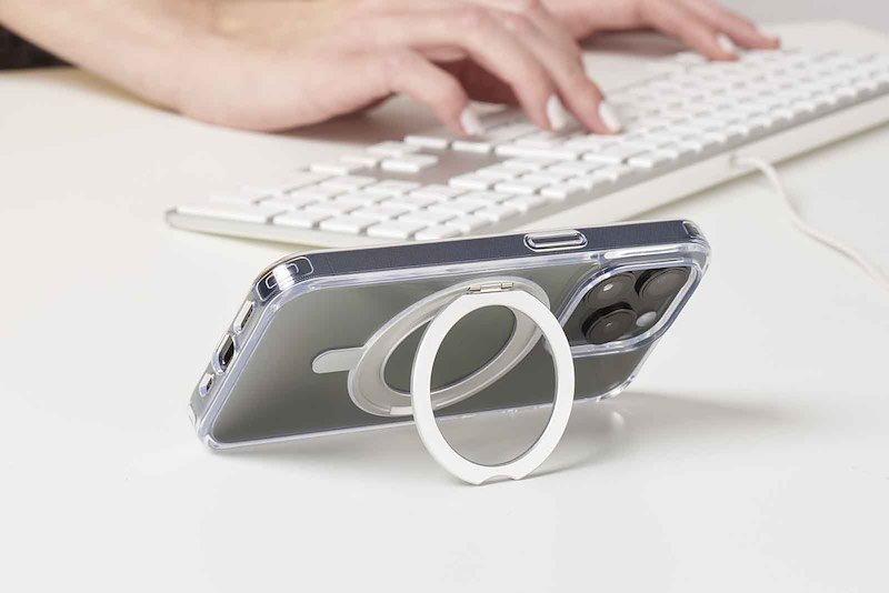 Cellularline Custodia Spin Magsafe iPhone 16 Pro Max Trasparente