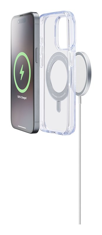 Cellularline Custodia Spin Magsafe iPhone 16 Pro Max Trasparente