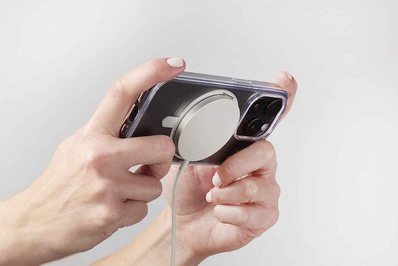 Cellularline Custodia Spin Magsafe iPhone 16 Pro Max Trasparente