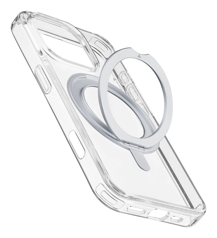 Cellularline Custodia Spin Magsafe iPhone 16 Pro Trasparente