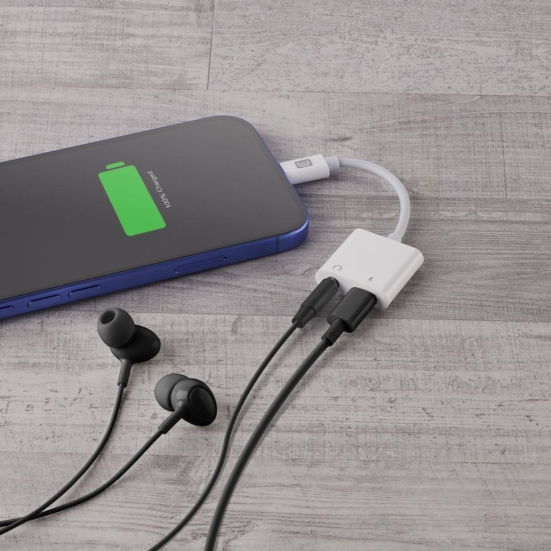 Cellularline Adattatore USB-C/HDMI/Jack 3mm SOUNDCHARGE35W Bianco