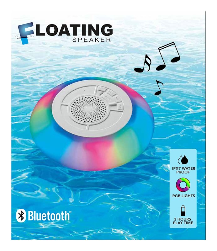 Cellularline Altoparlante Bluetooth Water Floating Btspkfloatingw Bianco