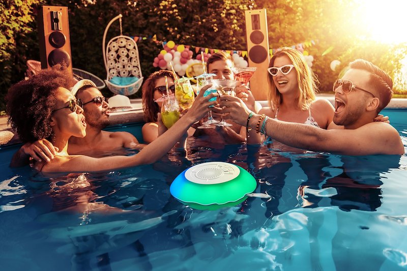 Cellularline Altoparlante Bluetooth Water Floating Btspkfloatingw Bianco