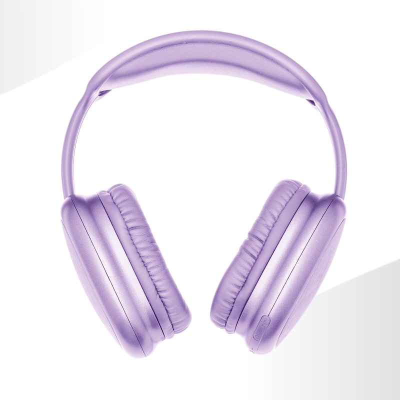 Cellularline Cuffie Around-Ear Blueth Cuffie Wireless, Viola - 2