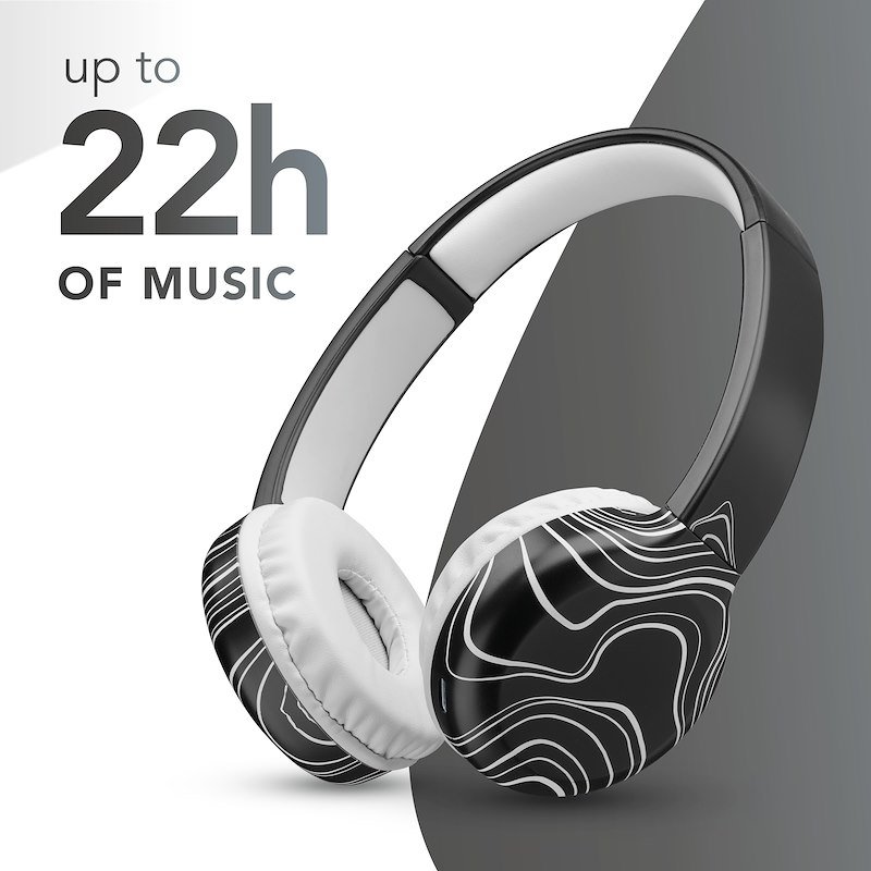 Cellularline Cuffie Wireless Btmusicsoundfan241 Nero