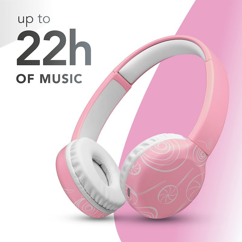 Cellularline Cuffie Wireless Btmusicsoundfan244 Rosa