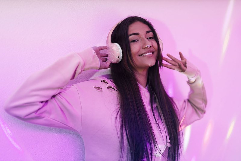 Cellularline Cuffie Wireless Btmusicsoundfan244 Rosa