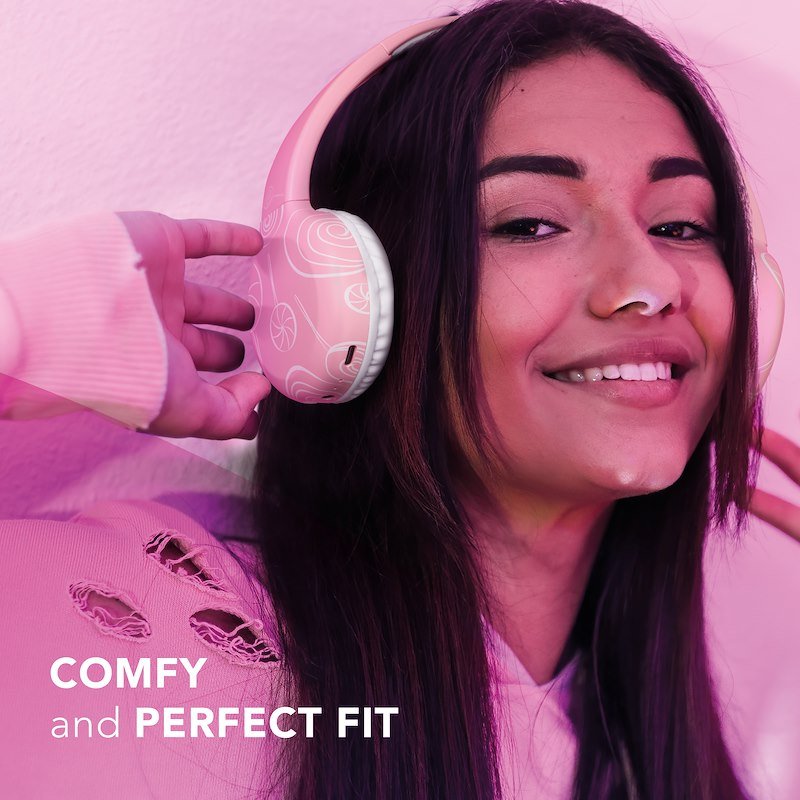 Cellularline Cuffie Wireless Btmusicsoundfan244 Rosa