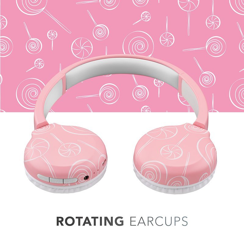 Cellularline Cuffie Wireless Btmusicsoundfan244 Rosa