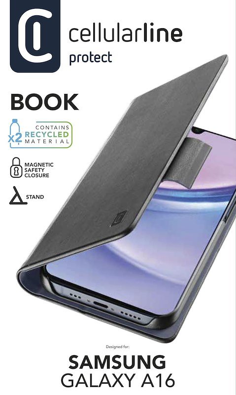 Cellularline Custodia Galaxy A16 Book Nero