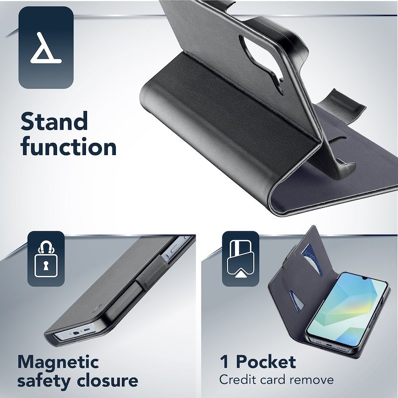 Cellularline Custodia Galaxy A16 Book Nero
