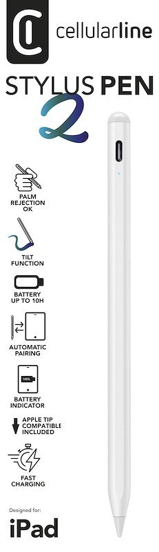 Cellularline Pennino iPad STYLUSPEN2IPAD Bianco