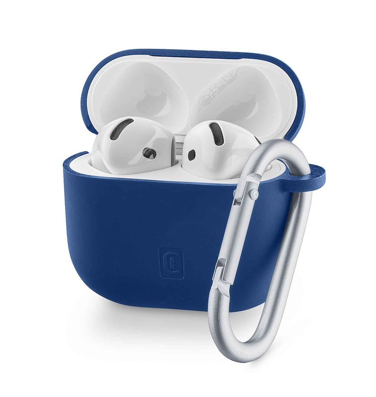 Cellularline Custodia Airpods 4/4 ANC Bounce Blu