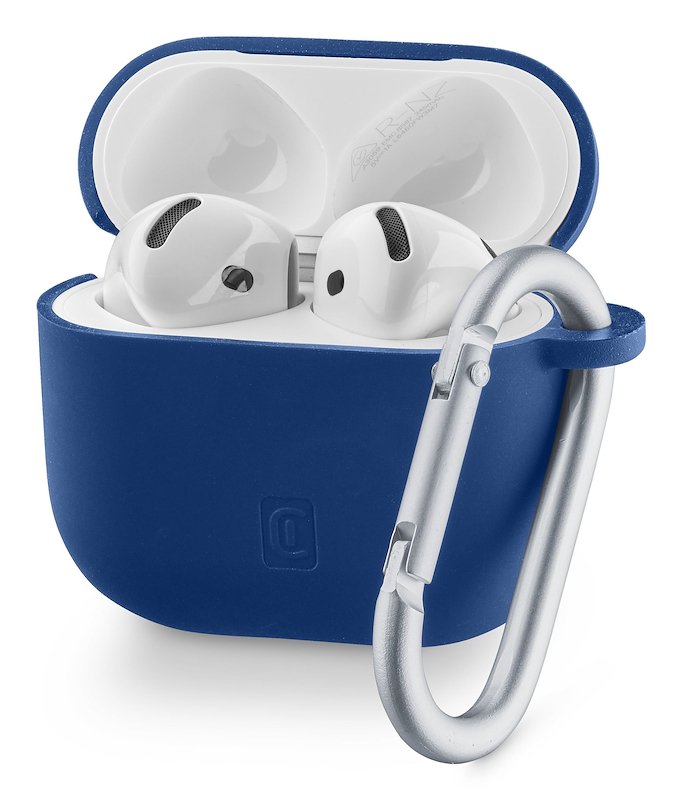 Cellularline Custodia Airpods 4/4 ANC Bounce Blu