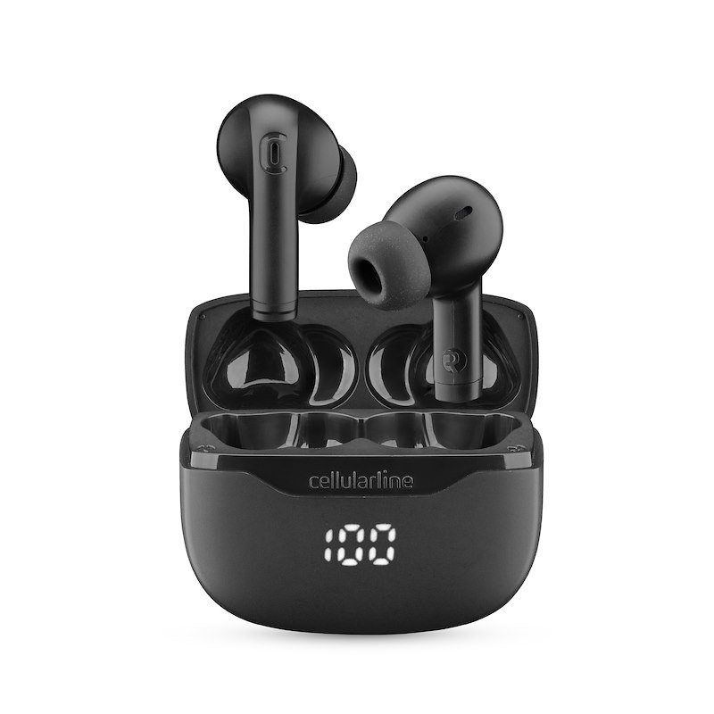 Cellularline Auricolari TWS Bluetooth Btkeytwsk Nero