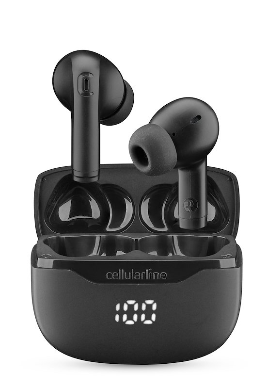 Cellularline Auricolari TWS Bluetooth Btkeytwsk Nero