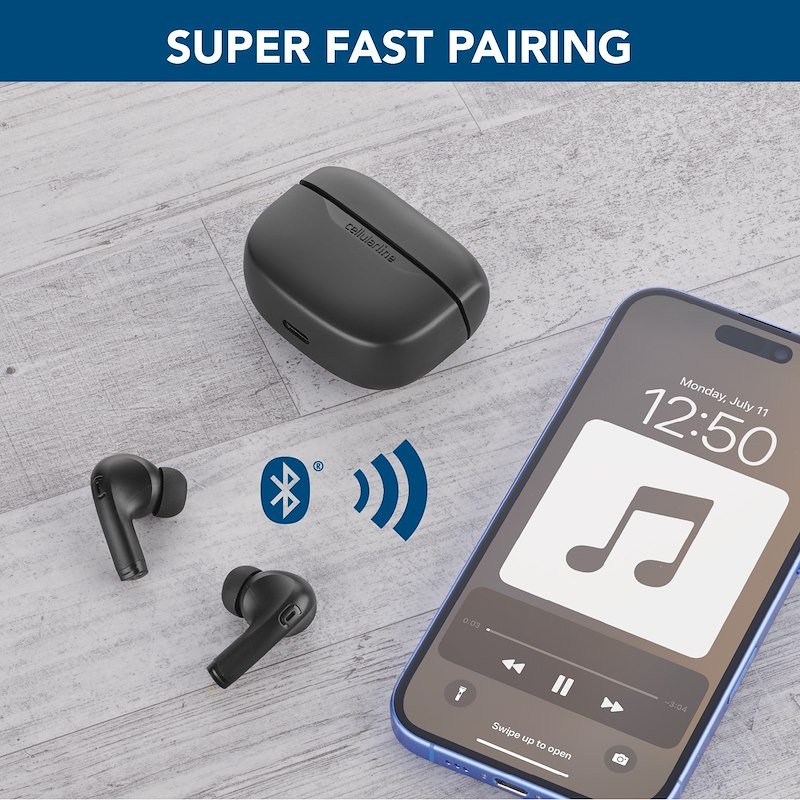 Cellularline Auricolari TWS Bluetooth Btkeytwsk Nero