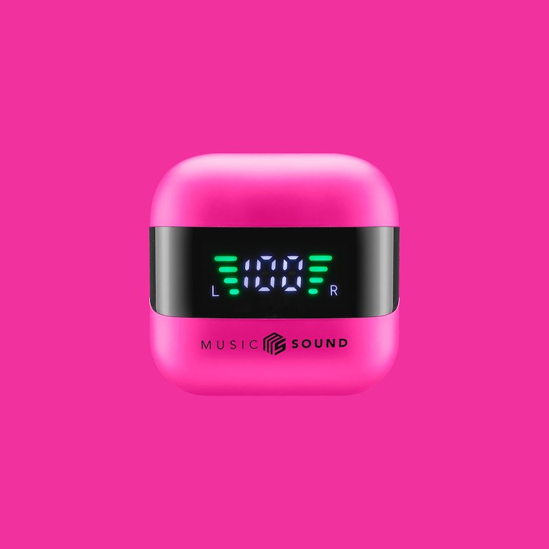 Cellularline Cuffie Wireless Bluetooth MusicSound Spark BTMSTWSSPARKP Rosa