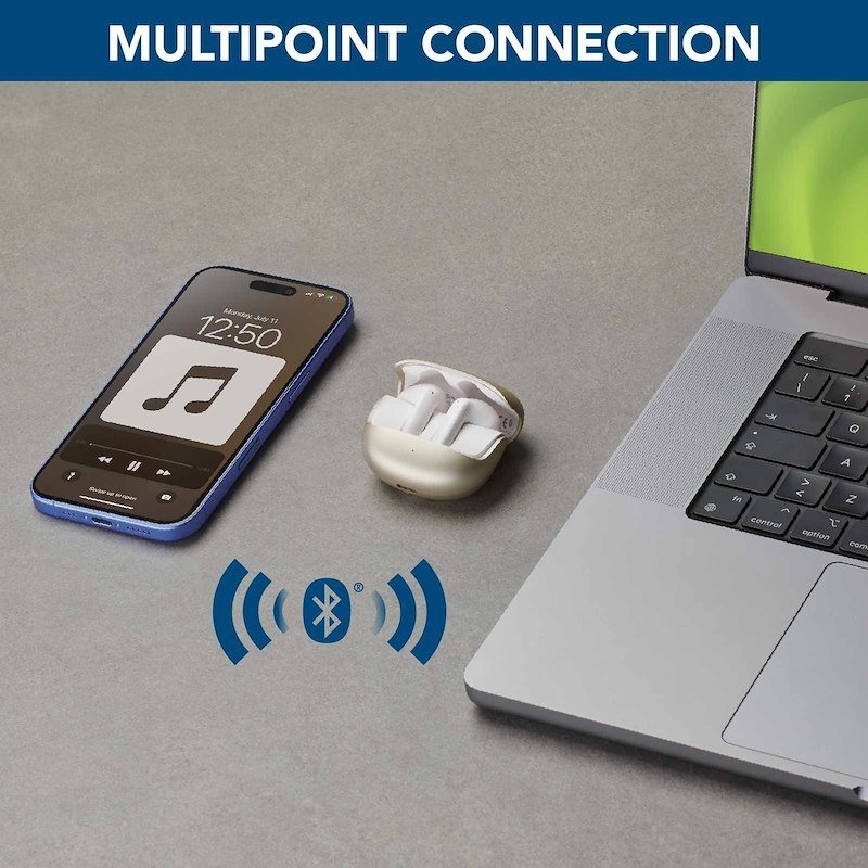 Cellularline Auricolari Bluetooth Call Purely Btpuretwsh Gold