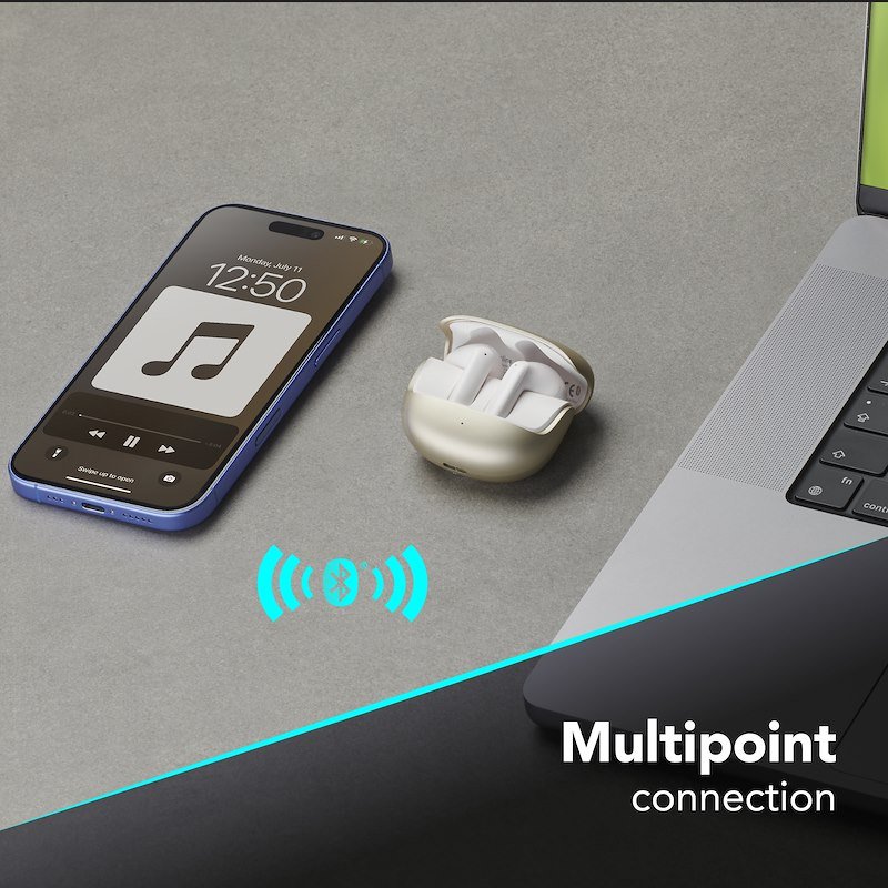 Cellularline Auricolari Bluetooth Call Purely Btpuretwsh Gold