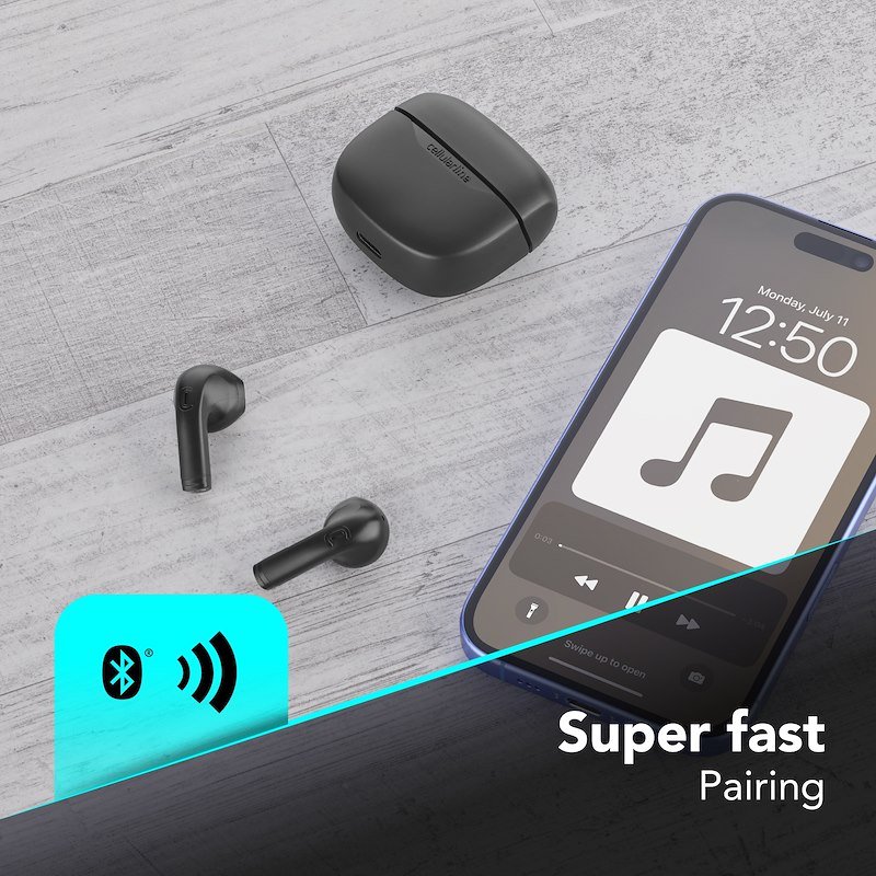 Cellularline Auricolare Bluetooth TWS CORE Nero - 13