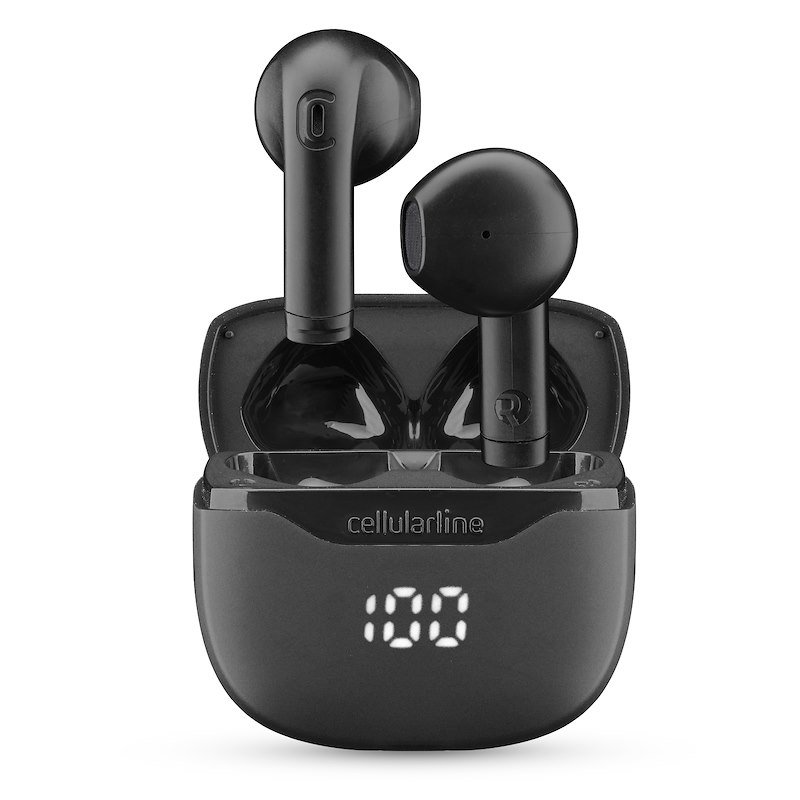 Cellularline Auricolare Bluetooth TWS CORE Nero - 9