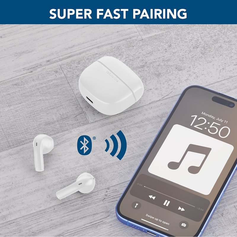 Cellularline Auricolari Bluetooth CORE Btcoretwsw Bianco