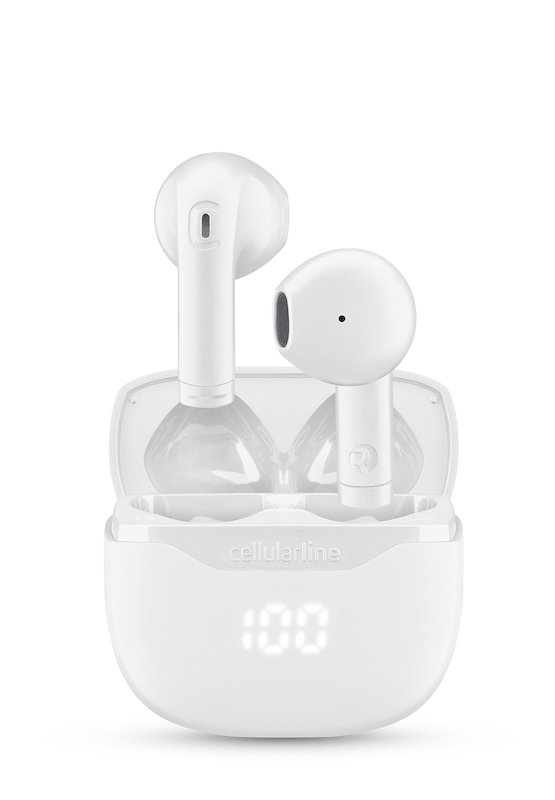 Cellularline Auricolari Bluetooth CORE Btcoretwsw Bianco