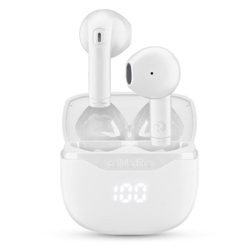Cellularline Auricolari Bluetooth CORE Btcoretwsw Bianco