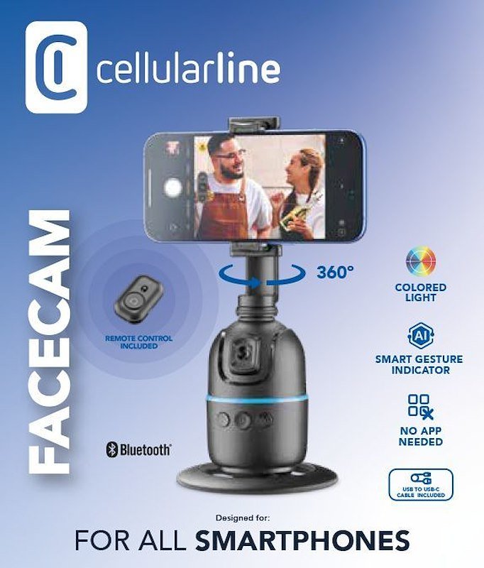 Cellularline Facecam Btfacecamk nero