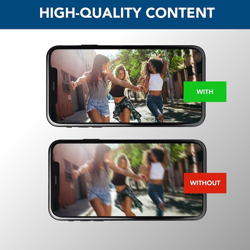 Cellularline Freemotion Stabilizzatore video Btfreemotionk Nero