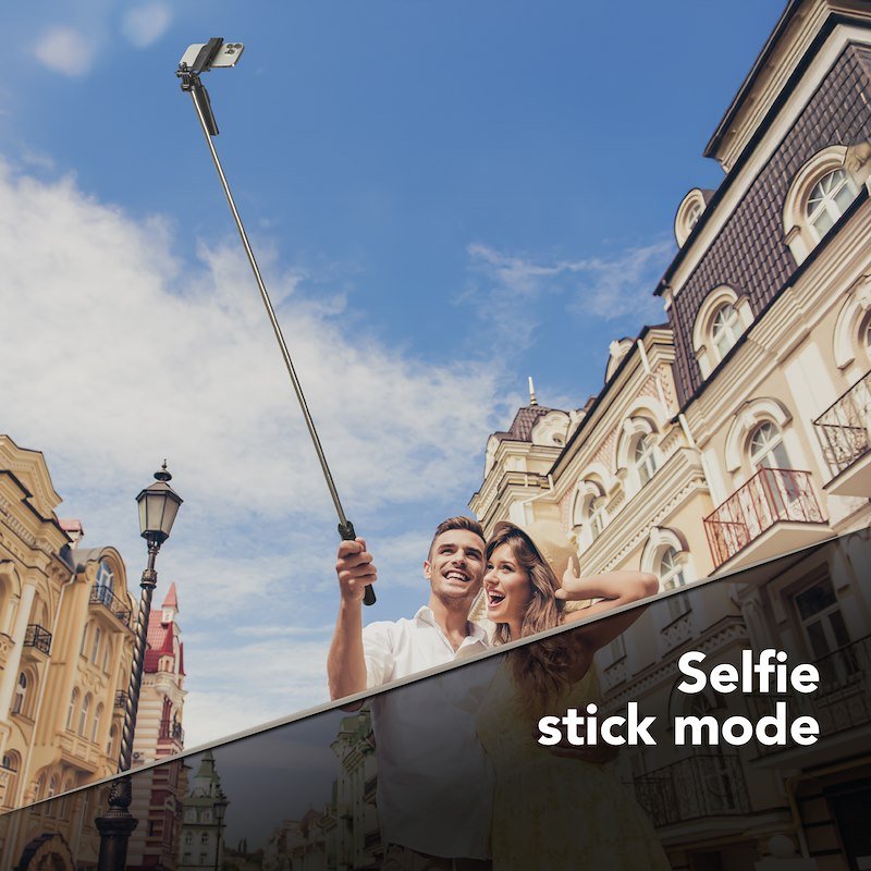 CellularLine SELFIE STICK MAX Btselfiestickmaxk Nero