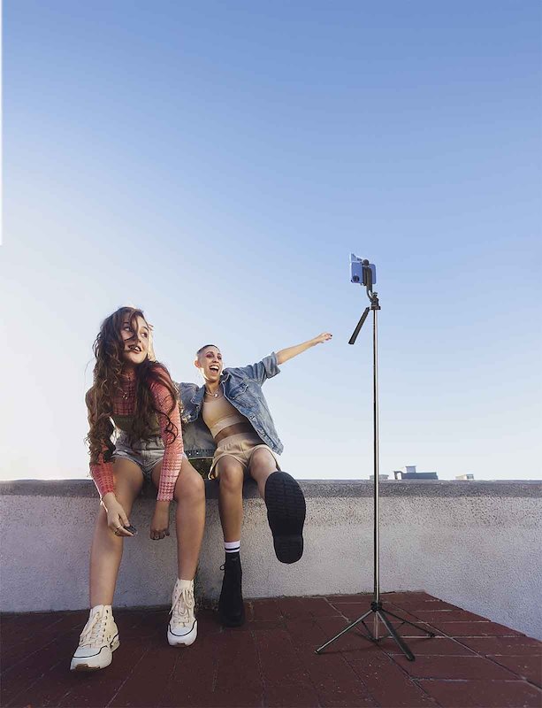 CellularLine SELFIE STICK MAX Btselfiestickmaxk Nero