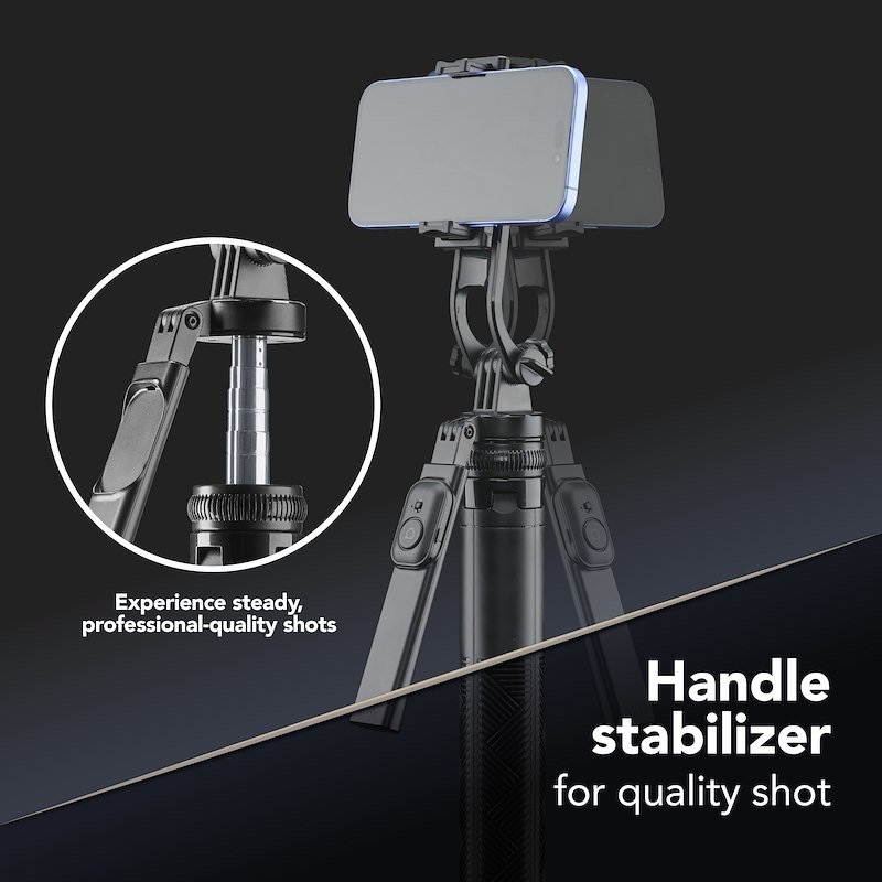 CellularLine SELFIE STICK MAX Btselfiestickmaxk Nero