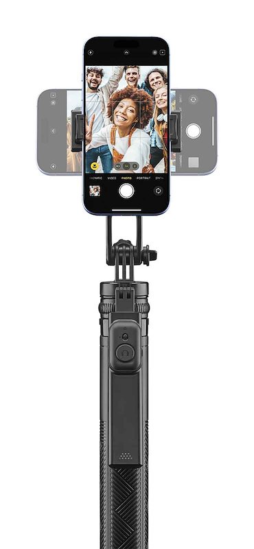 CellularLine SELFIE STICK MAX Btselfiestickmaxk Nero