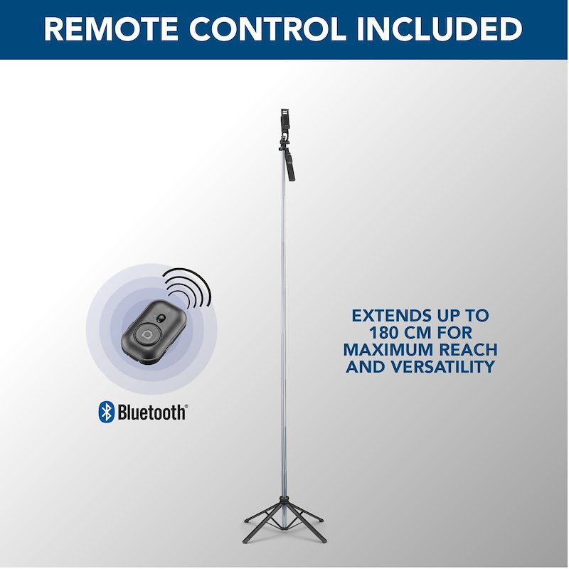 CellularLine SELFIE STICK MAX Btselfiestickmaxk Nero